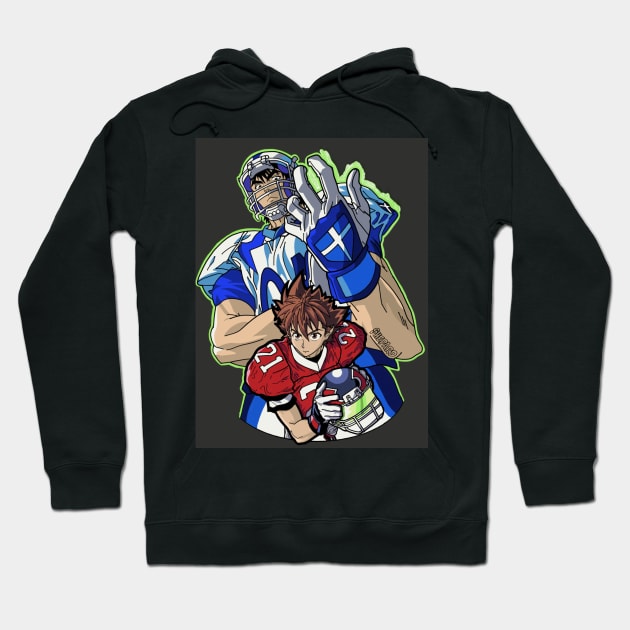 Eyeshield 21 Hoodie by Shepard_tattooer 